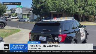 Vacaville police investigate shooting on Cinnabar Way [upl. by Notslar226]