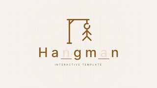 How to Play Hangman Game in PowerPoint [upl. by Nyvrem]