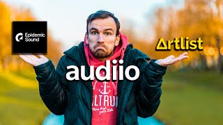 ARTLIST vs EPIDEMIC SOUND vs AUDIIO  Where to get MUSIC as a FILMMAKER [upl. by Riay]