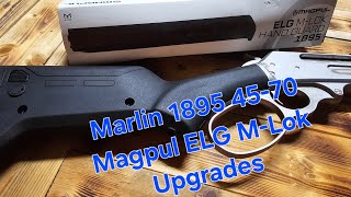 Marlin 1895 4570 Magpul ELG MLok Upgrades [upl. by Phares]