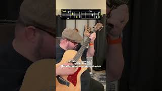 Tennessee Whiskey Guitar Tutorial shorts guitar guitarra music musica youtubeshorts [upl. by Nemhauser]