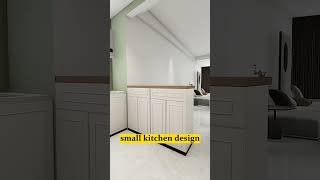 Small kitchen design short video foryou homedesigninspiration homedesign shortvideo home [upl. by Honeywell]