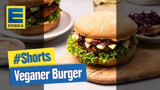 Veganes Burger Rezept  Bohnenburger Patties amp Soße selber machen Shorts [upl. by Annecorinne16]