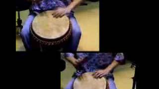 solo de djembe sur KUKU [upl. by Woothen]