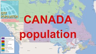 Canada Population [upl. by Yrrab]