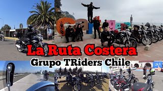 Ruta a la Costa  Grupo TRiders Chile  Motos TR150s [upl. by Wilonah631]