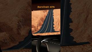 Tesla Roadster amp Cybertruck Jump Grand Canyon  Who can do it 🚗💥 shorts beamngdrive [upl. by Mullane]