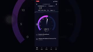 Netplus broadband connection speed test 100 mbps internet fiber broadband netplusbroadband [upl. by Malachy]