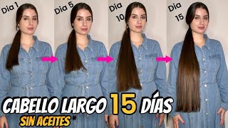 CABELLO LARGO EN 15 DÍAS CON SOLO 2 INGREDIENTES MILAGROSOS Sin aceites😱 [upl. by Oniuqa96]