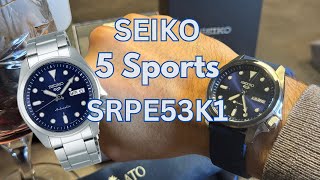 Seiko SRPE53K1 unboxing  optimal allaround casual entrylevel watch Christmas market food amp wine [upl. by Halli732]