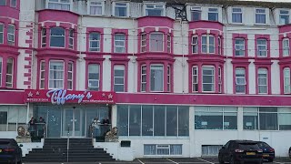 Tiffanys Hotel Reopens And North Prom Blackpool Wander [upl. by Dnomal]