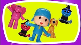 Halloween and Pocoyo Finger Family Song Nursery Rhyme [upl. by Peltier]