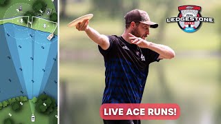 Epic Disc Golf Drives on Hole 17 at LAKE EUREKA  2024 Ledgestone Open Round 3 [upl. by Luckin]