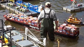 RC Schiffe amp RC Boote mit Hafen  Radio Control RC  MSK St Peter Badweiher Hock 2019  Teil 2 [upl. by Trenton]