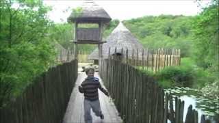 Meet Ancient Ireland The Crannog At Craggaunowen Heritage Museum County Clare [upl. by Odlo856]