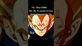 Cuando no me Quieren dejar Salir Dragón Ball z Memes anime Escenas Épicas edit [upl. by Eldoria126]