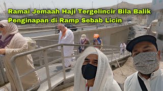 Hatihati  Jalan Yang Berbahaya Terpaksa Di lalui Oleh Jemaah Haji Malaysia Setiap Hari [upl. by Sikko4]