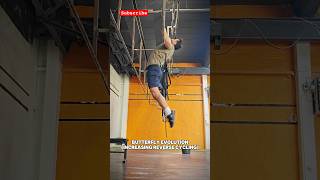 From strict to kipping pullups  from still to butterfly crossfit [upl. by Nonnaer]