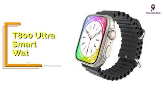 T800 Ultra Smart Watch User Manual Setup And Installation [upl. by Asemaj742]