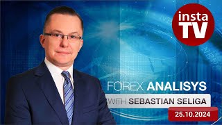 Forex forecast 25102024 EURUSD USDJPY Oil and Bitcoin [upl. by Sinnod]