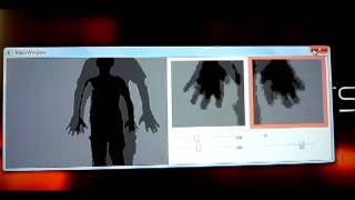 Simple Hand Tracking with Kinect SDK [upl. by Euridice]