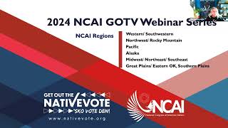 2024 Native Get Out the Vote Webinar Series NCAIs Great Plains Eastern OK and S Plains Regions [upl. by Maude]