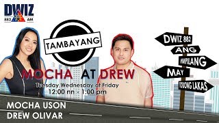 ATTY CHONG SA TAMBAYANG MOCHA AT DREW  OCTOBER 19 2018 [upl. by Yrrej]