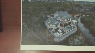 2024 HGTV Dream Home in St Augustine finally gets approval for an alreadybuilt bulkhead [upl. by Nauqyt]