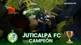 Juticalpa se proclama campeonísimo de la Liga de Ascenso tras ganarle al Lone FC en penales [upl. by Finlay]