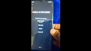 Realme Phone UI Recovery Mode Startup Problem Android [upl. by Aimo]