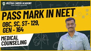 NEET 2024 Pass Mark  Qualifying Marks for NEET 2024  Mizpah Career Academy [upl. by Berkley709]