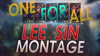 One For All Lee Sin Montage  League of Legends [upl. by Ojimmas]