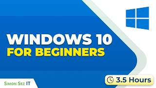 Windows 10 Tutorial  35 Hour Windows Guide  Windows 10 Tips [upl. by Assirialc]