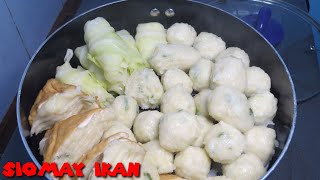 RESEP SIOMAY IKAN LEMBUT DAN KENYAL [upl. by Ardnaek]