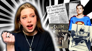 Conspiracies that Fck me up Government Brainwashing Salem Witch Trials and more [upl. by Obe]