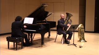 Lebedev Concerto in One Movement for tuba and piano [upl. by Aiyot]