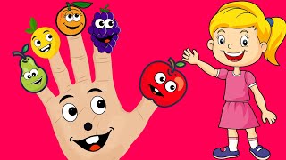 Finger Family  Fruits Finger Family  Finger Family Song for Kids fingerfamily fruitsfingerfamily [upl. by Nette]