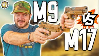 M9 vs M17 US Army Pistol Showdown [upl. by Henni109]