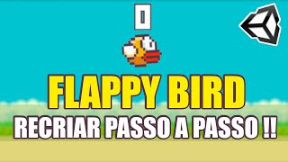 🐤Como CRIAR um FLAPPY BIRD na UNITY TUTORIAL COMPLETO e FUNCIONAL🐤 [upl. by Kynan]