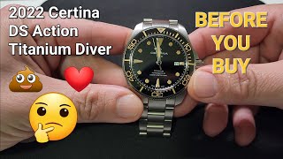 Before You Buy  2022 Certina DS Action 43mm Titanium  1st Impressions 5 days [upl. by Solahcin]