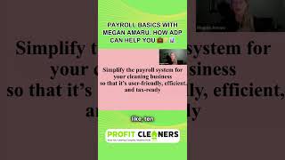 PAYROLL BASICS WITH MEGAN AMARU HOW ADP CAN HELP YOU 💼💡📊 [upl. by Afinom662]