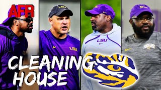 CLEANING HOUSE LSU Fires DC Matt House 3 Other Assistants [upl. by Royo]