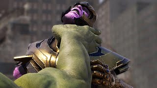 Hulk Vs Thanos  Fight Scene  Avengers Infinity War  Movie CLIP 4K [upl. by Memberg96]