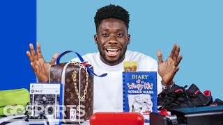 10 Things Bayern Munichs Alphonso Davies Cant Live Without  GQ Sports [upl. by Einnal]