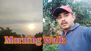 Morning Walk । Ami Sarkar bolchi vlogs [upl. by Birecree]