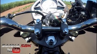 Hornet vs Fazer 600  FZ6  quem ganhou [upl. by Doughman]