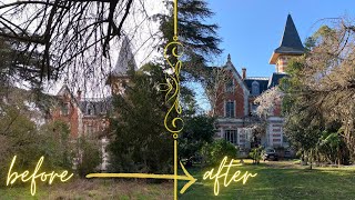 TIMELAPSE  18 MOIS DE RÉNOVATION DANS UN CHATEAU ABANDONNÉ before amp after [upl. by Karol]