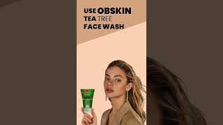 You dont need a Photo Filter anymore Use Obskin Tea tree oil face wash to get Filter Free skin [upl. by Eddana]