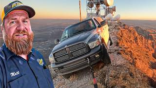 Hanging Off Cell Towers Edge Ram Truck Ready To Roll [upl. by Emanuele]