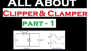 Clipper and clamper in hindienglish Part 1 [upl. by Nnazus]